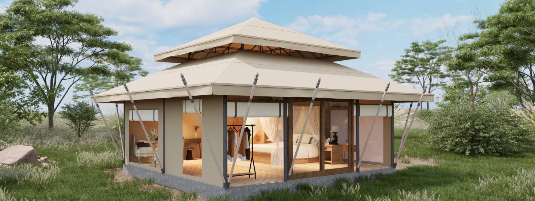 鄂温克族自治旗户外野奢帐篷